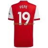 Original Fußballtrikot Arsenal Nicolas Pepe 19 Heimtrikot 2021-22 Für Herren